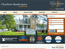 Tablet Screenshot of charlottebankruptcylawyer-blog.com
